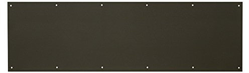 Prime-Line Products J 4693 Kick Plate, 10 x 34-Inch, Bronze Painted