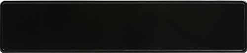 Kfz-Kennzeichen schwarz glänzend 520x110mm, Spaßschild, Fun-Kennzeichen, Hochzeit/Geburtstag/Name/Wunschtext, Wunschkennzeichen