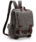 LOSMILE Mochila Hombres Mujer Lona Bolso de Bandolera La Bolsa de Mensajero Bolsa de Lona Bolsa de Hombro Messenger Bag BackPack. (Gris)