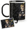 Tasse en plastique personnalisée. Tasse pour enfants avec photo. Mug personnalisé sans bisphénol A ni BPA. INTÉRIEUR ET POIGNÉE NOIRS