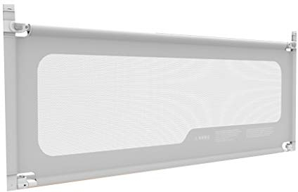 GXYAWPJ Kinderleitplanke, einseitiger Zaun, vertikales Hebe-Design, um Lücken zu vermeiden, um Kartenbetten zu verhindern, graue universelle Verwendung von Bettgittern (Size : 180cm)