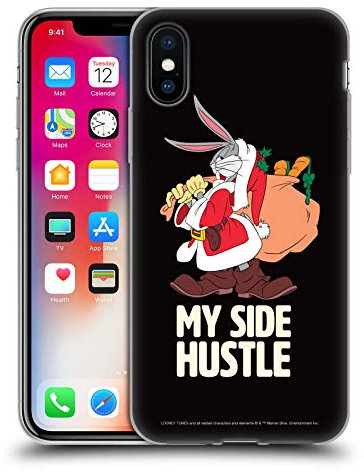 Head Case Designs Offizielle Looney Tunes Bugs Bunny Hutzen Staffel Gel Handyhülle Hülle [Militärischer Schutzgrad] Kompatibel mit Apple iPhone X/iPhone XS