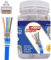 ITBEBE Pack of 100 Cat 6 Pass Through RJ45 Connectors (Cat6 RJ45 Passthrough Connectors / Cat6 Plug / RJ45 Connector) for Solid or Stranded UTP Cable