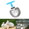 Abreuvoir à lapin automatique Abreuvoir Fix Bol, 10 ensembles Abreuvoir à lapin en acier inoxydable, Accessoires d'alimentation de la cuvette d'eau, pour Marten Fox(Connecteur en T en une pièce)