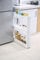 Vencier Slim Slide Out Kitchen Bathroom Trolley Rack Holder Storage Shelf Organiser on Wheels (3 Tier)
