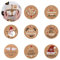 500 Stück Weihnachtsaufkleber,Weihnachtsaufkleber Rund,Weihnachtsaufkleber Selbstklebend,Etiketten Zum Beschriften Weihnachten,Geschenkaufkleber Frohe Weihnachten