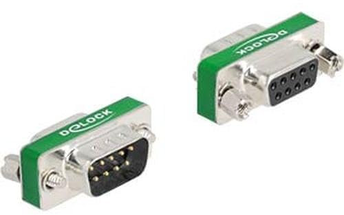 66476 - HF/EMI Entstörfilter D-Sub 9 Pin Stecker zu Buchse mit Tiefpass kapazitiv