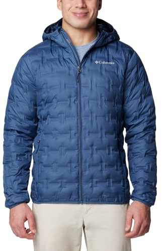 Columbia Men's Hooded Down Jacket, Delta Ridge II