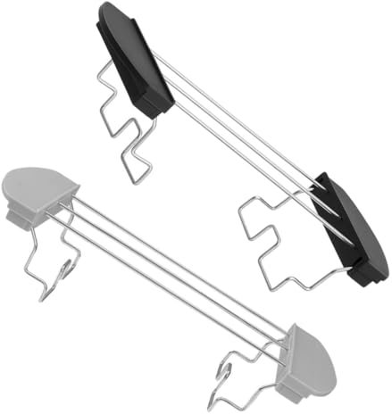 Cabilock Toaster Rack Holder 2Pcs Toast Warming Rack Toast Stand Bread Rack Toaster Accessory Space-Saving Design
