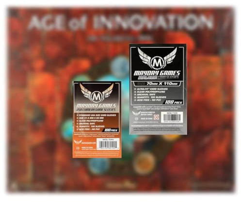 MayDay Standard Sleeves Hüllen 7044 + 7103 Vorteilspack für Age of Innovation
