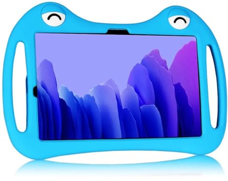 MARQI Funda para niños Compatible con TCL Tab 10 Gen 2, Funda de Silicona portátil for Tableta de 10,36 con Soporte, Funda Protectora a Prueba de Golpes (Color : Blue)