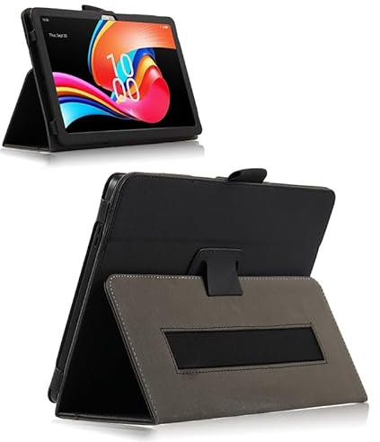 Mingfeng Funda de piel sintética tipo libro para TCL Tab 10 Gen 2/Tab10 Max TCL NXTPAPER 11 Tablet PC cubierta magnética para Tab10 HD 5G Skin para NXTPAPER 14 Pro /12PRO (Fro TCL 10s/FHD/L/(10.1))