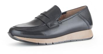 Gabor Damen Slipper, Frauen Slip On,Schlupfschuhe,schluepfschuhe,College Schuhe,Businessschuhe,Slip-ons,Mokassins,Slides,schwarz,39 EU / 6 UK