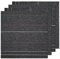 Nisorpa 20x Carpet Tiles 50 x 50cm, Heavy Duty Floor Tiles Non-Slip Hard Wearing Commercial Carpet Tiles Easy to Peel and Stick for Home Office Flooring (Dark Grey, 5m2 Set)