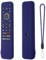 Custodia Protettiva in Silicone per Telecomando per Sony RMF-TX810U RMF-TX811U RMF-TX910U, Custodia Antiurto per Pelle (Blu notte)