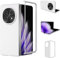 COQUE Funda OPPO Find N5, Pantalla Plegable Ultra Delgada Phantom Shield Skin Feel Funda de teléfono móvil para OPPO Find N5-Bianco