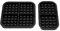 BYKITCHEN Heißluftfritteuse Zubehör für Philips Dual Basket 3000-Serie, 9L, 2 Stück Waffelform für Philips Steam Airfryer 5000 Series Dual Basket, Waffeleinsatz für Cookwise Doppelkammer 3L & 6L