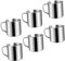 PartyKindom 6 Pezzi Tazza Da Bere Per in Acciaio Inossidabile Tazze Per Infrangibile Isolamento Con Piccoli Piccole Tazzine Da Caffè Tazzine Da Espresso Mini Argento