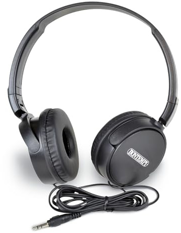 Bontempi | Cuffia con Filo Pieghevole Compatibile con Dispositivi con Presa 3,5 mm, 17x15,5x2,9 cm