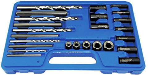 Astro 9447 Screw Extractor/Drill and Guide Set, 25-Piece