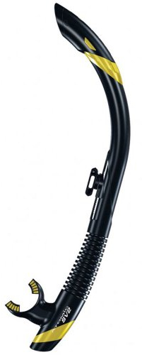 ATOMIC SV2 Semi Dry Schnorchel, schwarz/gelb