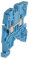 abb-entrelec zs6-bl – Dreistockklemme Knebel Schritt SNK zs6-bl blau