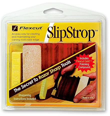 FLEXCUT SLIPSTROP Slip STROP Carving Tool Sharpener with Sharpening Compound