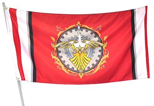 KeySmart Final Fantasy Flagge mit Phönix Wappen 145x73cm