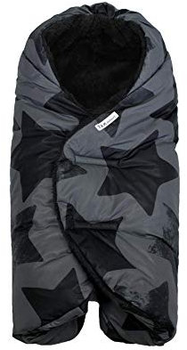 7AM Enfant Baby Car Seat - Nido Quilted Baby carier Cover, Hooded Soft Plush Lining, Stroller | (Stella Grand, Small 0-6M)