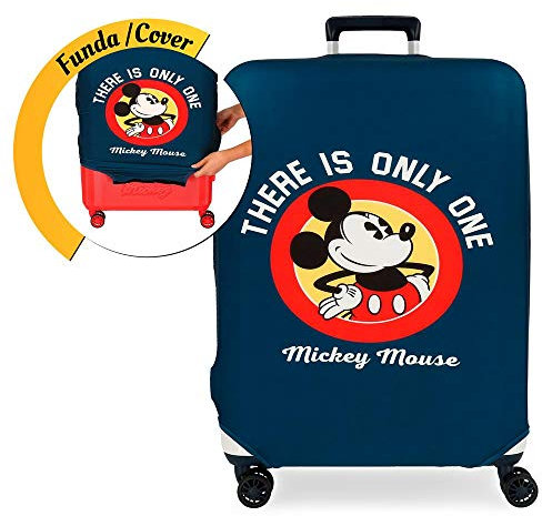Disney Copertura media per valigia Mickey Azzurro