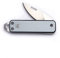 Whitby Pocket Knife, 1.75 Survival Stainless Steel Folding Knives UK Legal Sprint Titanium Grey Finish, Stylish High Performance, Non Locking EDC Blade, Portable for Camping Hiking Backpacking