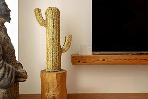 Jarapa Home Made with love Cactus de Esparto pleita Trenzada a Mano - Figura de decoración para Cualquier Estancia Interior o Exterior, Hecho en España (70)