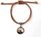 DIYthinker Zig Zag Katzen-Relax Armband mit niedlichem Tiermotiv aus Leder und Kordel, Doppelarmband für Paare.