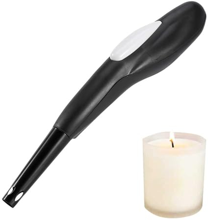 Camping Pique-Nique Barbecue Barbecue Four à gaz Bougie Briquet électronique allumeur cuisinière Maison Cuisine pour Allumer Tous Les gaz inflammables(Noir)