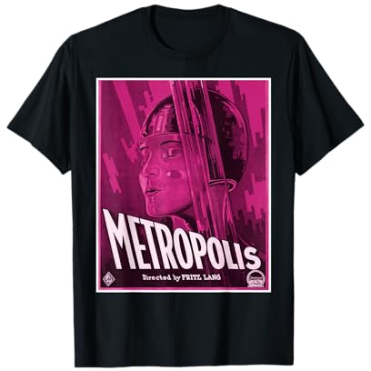 Metropolis Sci Fi Futuristisches Vintage Film Halloween Shirt T-Shirt