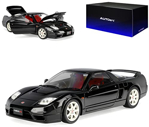 AUTOart Hon-da NSX-R NA2 Coupe Berlina Schwarz 73216 2019 1/18 Modell Auto mit individiuellem Wunschkennzeichen