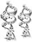 x3 Tatouage Éphémère note de musique - 1 lot de 3 Feuilles de tatouage temporaire partition | Bras, épaule, dos, mollet, cuisse, jambe | Noir | Homme, Femme - TATTOO YOUR STYLE