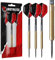 RUTHLESS Eagles Dart-Set mit Stahlspitze, Messing-Dartpfeil-Set mit Ring-Design, Dart-Flights und Stiele im Lieferumfang enthalten (D0455)