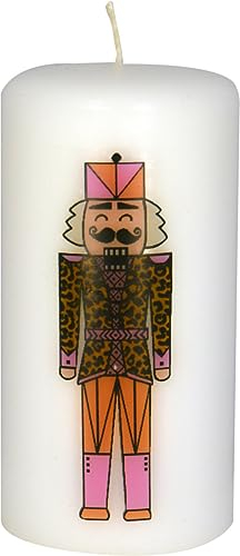 Kopschitz Weihnachtskerze Nussknacker Leo-Jacke 140 x Ø 70 mm, 1 Stück