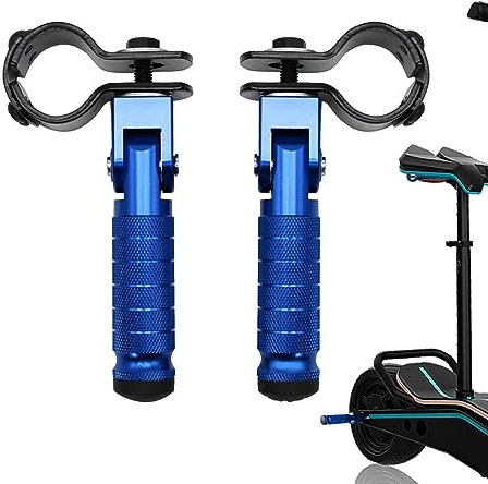 cypreason Repose-Moto,1 Paire Repose-Pieds arrière universels pour Moto - Pédales Cadre Moto, Repose-Pieds pliants pour vélos, Scooters, Motos