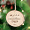 Wanapix | Rodaja de Madera Personalizada | Adorno Navidad de Madera | Adorno para Colgar en el Árbol de Navidad | Bola de Árbol con Forma Original | Decoración Navideña