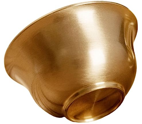 DECHOUS Mini-trinkbecher Buddha Opferschale Vorspeisenteller Antikes Dekor Hausversorgung Buddhistische Tischplatte Antiker Wein Schreibtischablage Wüste Messing Weihwasserschale Nachtisch