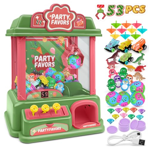 nicknack Claw Machine for Kids, Medium Party Claw Machines Catch Toy Vending Machines Candy Grabber Machine Toys for Small Toys Treats
