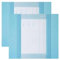 Zinueen 2pcs Kartenmatte für Cricut Joy Xtra 4,7 x 6,7 zoll Cricut Joy Xtra Card Matte, Wiederverwendbare Kartenmatte Bastelmatte mit klarer Schutzfolie für Karten Schnell Erstellen Sie Karten Blau