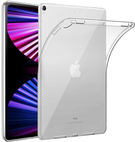 Aspack Étui pour iPad Air3 (3ème génération) 10,5 2019/iPad Pro 10,5 2017, Coque Transparente Fine en Silicone, Souple, résistant aux Chocs, pour Tablette, iPad Air 3 10,5 (2019)/iPad Pro 10,5 (2