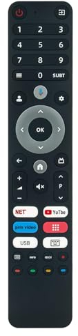 VINABTY New Replacement Remote Control fit for BLAUPUNKT TV for ChiQ TV L32H7G L40H7G L32H8CG U43H7C Remote Controller