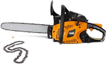 Feider Tronçonneuse Thermique 40 cm Guide et Chaîne Oregon 41 cm³ Easy Start Anti-Vibration Prête à L'usage Deuxième Chaîne Gratuite – FTRTPRO40-2C