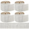 CRASPIRE 9.2mx8cm Peel and Stick Wallpaper Border Crown Molding Beige Oak Wood Grain Self Adhesive Flexible 3D Baseboard Trim Vintage Mirror Sticky Wall Edging Base Lines Foam for Hotel Home Decor