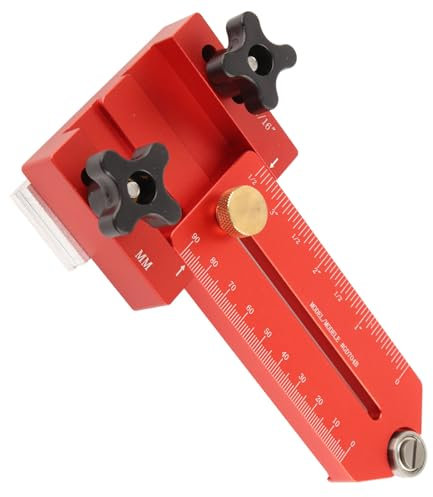 Extended Table Saw Jig Guide, Table Thin Jig, Saw Guide Tool Thin Tablesaw Slicing Positioner with Router Band