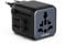 VOOMY Adattatore Universale da Viaggio, 2500W, Adattatore presa Inglese UK, Adattatore presa Americana USA, Adattatore presa Giapponese, Spina A C G I, viaggio accessori utili, Accessori da viaggio